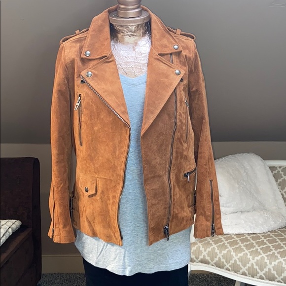 Blank NYC Jackets & Blazers - BlankNYC Suede Moto Jacket